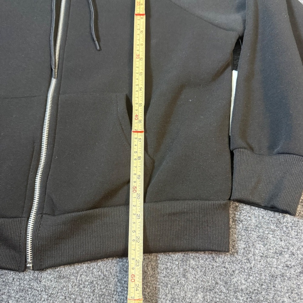 Life Rocks Women's Full Zip Hoodie Black Sweatshirt Medium 8697JP - Picture 6 of 7